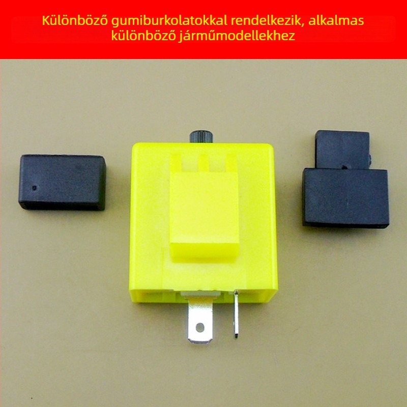 Motorkerékpár LED villogó állítható frekvenciával - 12-30V, 50W, modell 311-13, kompatibil a legtöbb motorkerékpárral