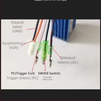 CDI gyújtómodul JOG50/90 robogóhoz ULASHKIM 50-90cc