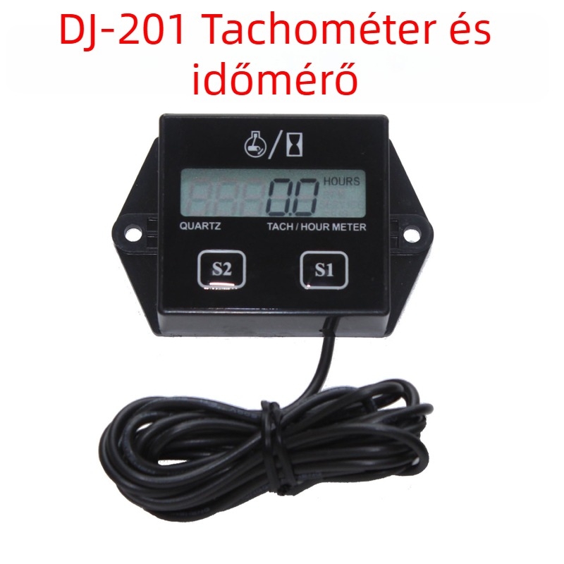 Motorkerékpár óramérő digitális kijelzővel és kronográffal, modellek A031/A032/A033