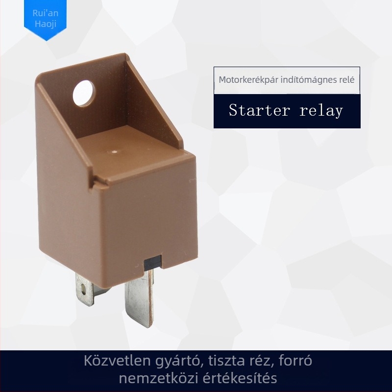 Haoji Piaggio motorkerékpár indító reléje 12V 100W