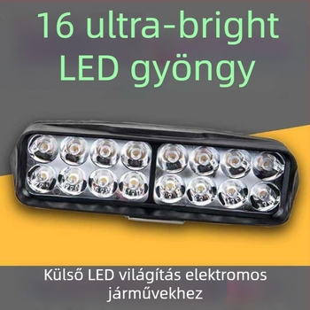 Tahongrui 12-80V autó lámpa – LED reflektorok, műanyag ház, felhatalmazott magánmárka