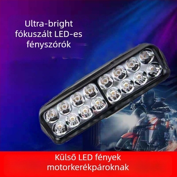 Tahongrui 12-80V autó lámpa – LED reflektorok, műanyag ház, felhatalmazott magánmárka