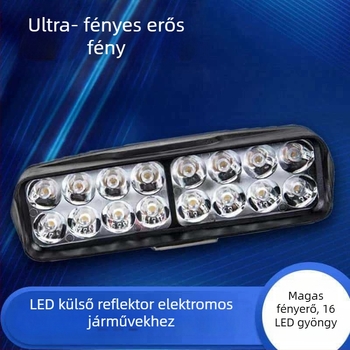 Tahongrui 12-80V autó lámpa – LED reflektorok, műanyag ház, felhatalmazott magánmárka