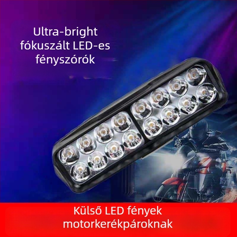 Tahongrui 12-80V autó lámpa – LED reflektorok, műanyag ház, felhatalmazott magánmárka