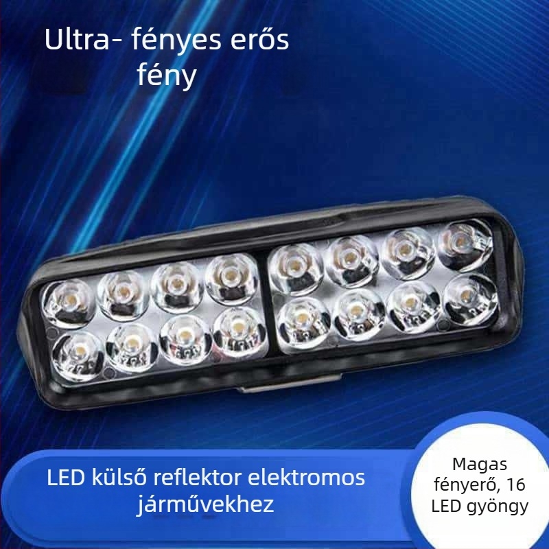 Tahongrui 12-80V autó lámpa – LED reflektorok, műanyag ház, felhatalmazott magánmárka
