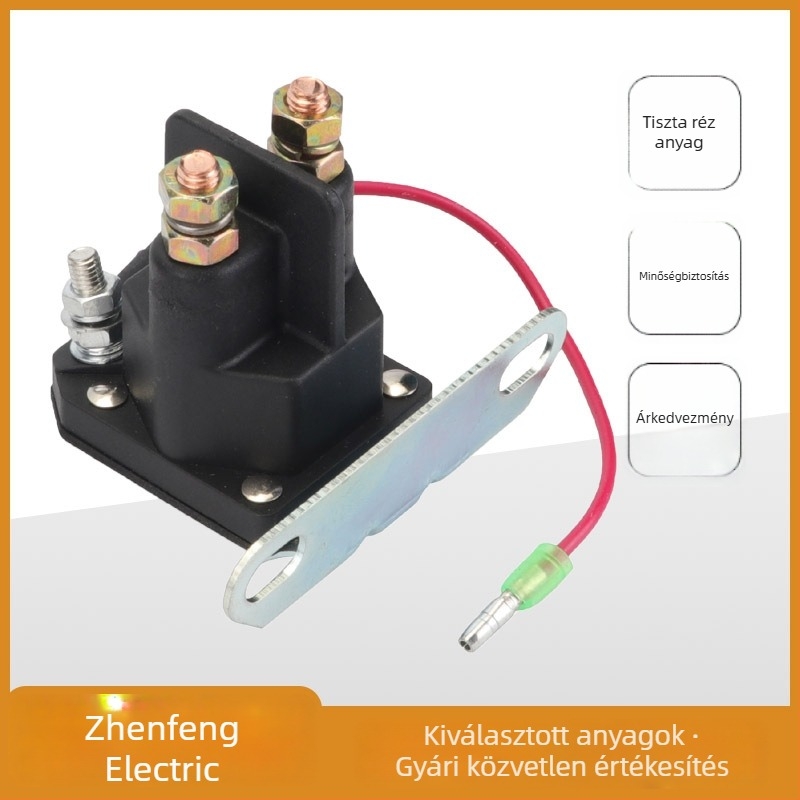 Zhenfeng Polaris indítórrelé 12V Polaris járművekhez — Modellok: 4010930, 4011335, 3085521, 3087196