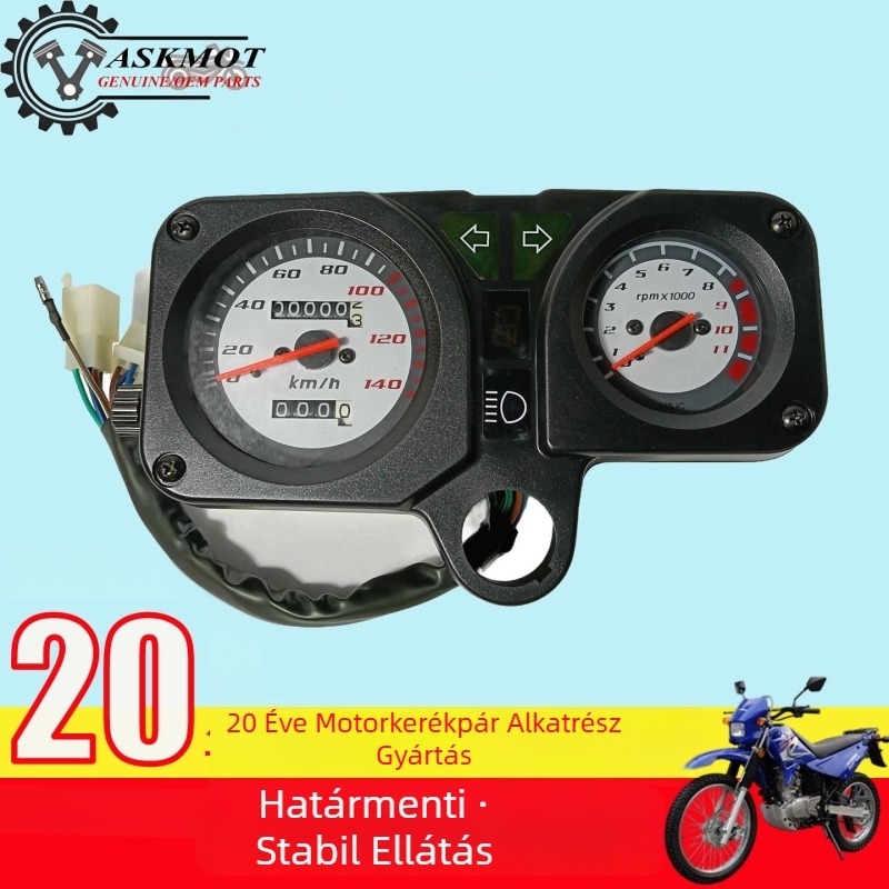 Light riding QM200/GXT200 motorkerékpár elektronikus műszerfala odométerrel és sebességmérővel – 100% pontosság