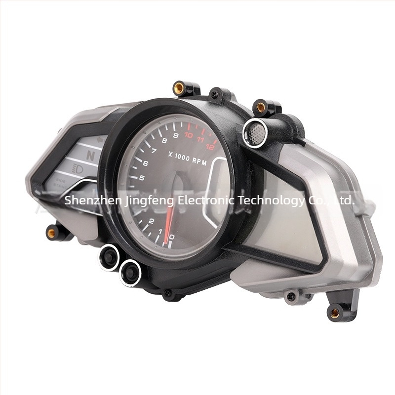 Digitális LCD motorkerékpár műszerfal Bajaj Pulsar 200NS-hez – 12V, BAJAJ200NS, Sebességmérő és kilométer-számláló