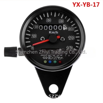 Xinyuan 400 Ranger Tianjun CG125 odométer – retro motorkerékpár, kettős kijelző, 140 km/h-ig