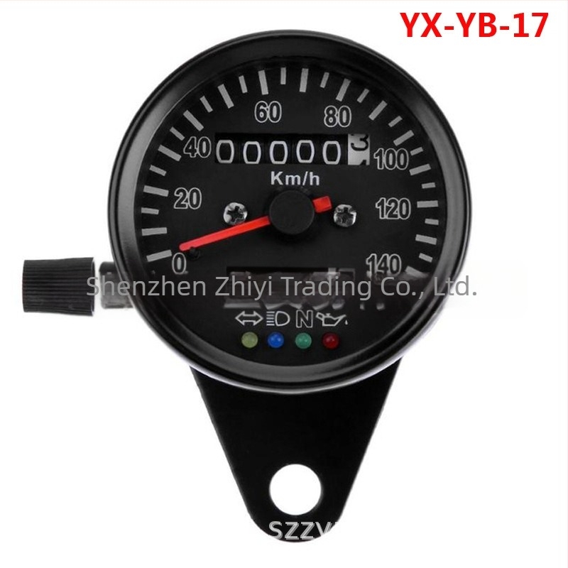 Xinyuan 400 Ranger Tianjun CG125 odométer – retro motorkerékpár, kettős kijelző, 140 km/h-ig