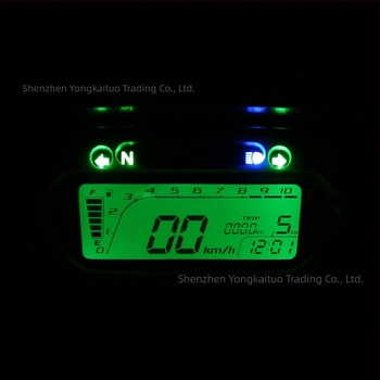 Yokoto 0500 LCD motorkerékpár műszerfal CG modellhez