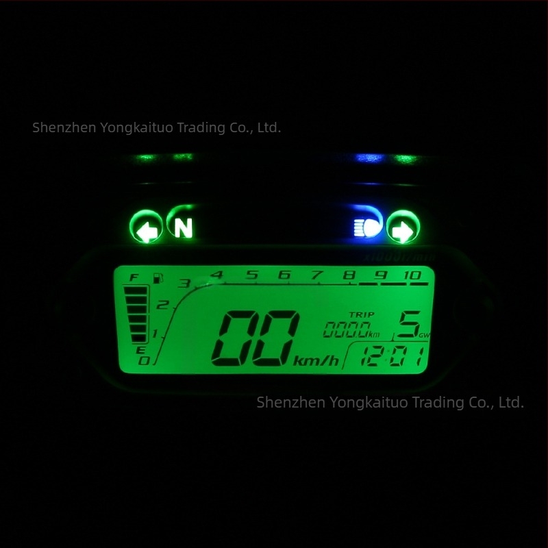 Yokoto 0500 LCD motorkerékpár műszerfal CG modellhez