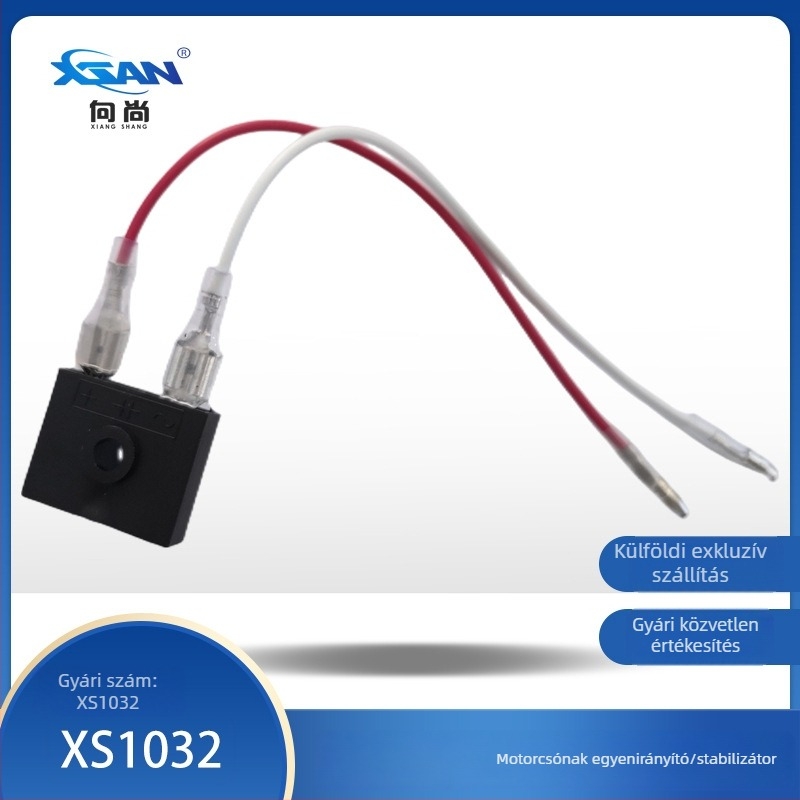 DT125 motorkerékpár egyenirányító — 12V, 40W, XSAN