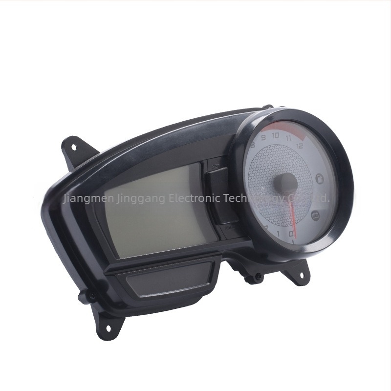 JG TVS160 motorkerékpár LCD kijelző, 12V, TVS160-180 kompatibilis