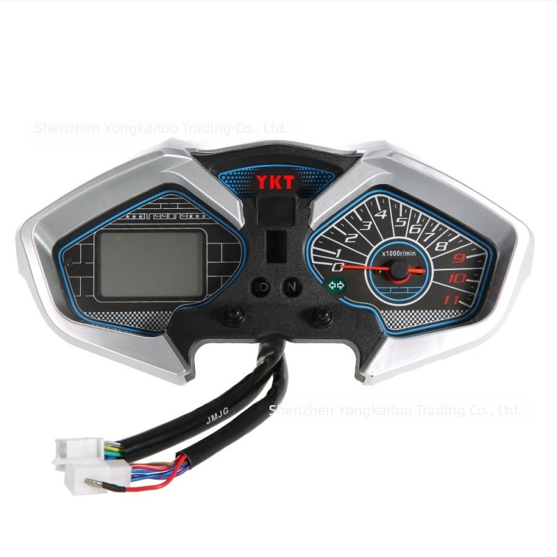 Motorkerékpár LCD műszerfal Hodan X-150-hoz - Yokoto 0332, ABS, 0,7 kg
