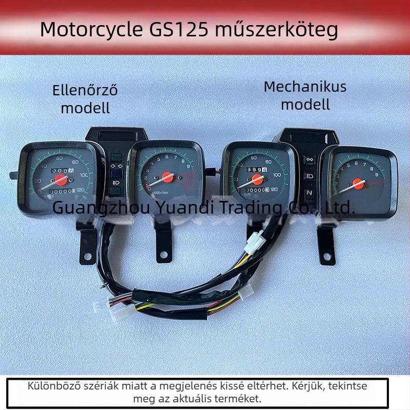 CMK GS125/150 motorkerékpár műszerfala odometrummal, tachométerrel és elektronikus sebességmérővel