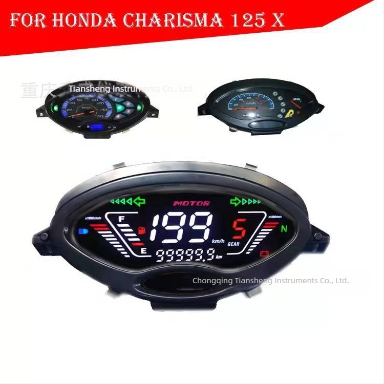Tiansheng digitális műszerfal LCD Honda 125 Charisma125X számára