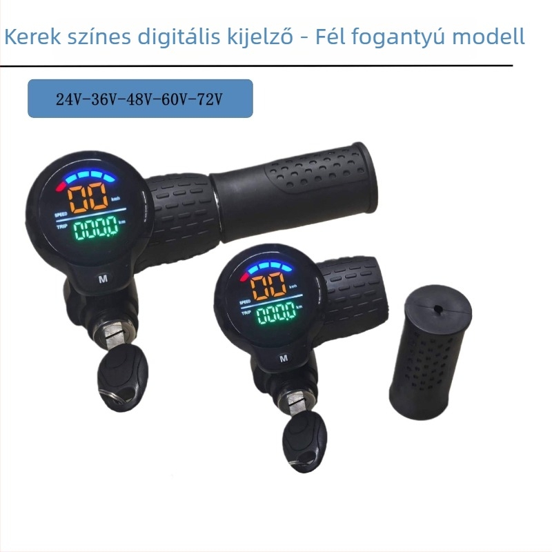 Gázmarkolat és sebességszabályozó elektromos hójáróhoz felosztott kormányruddal