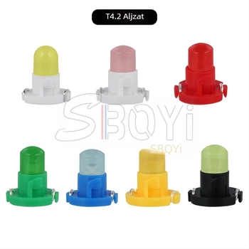 LED műszerfal világítás autóhoz, modell T3, COB fényforrás, 12V, 1W, 6000K