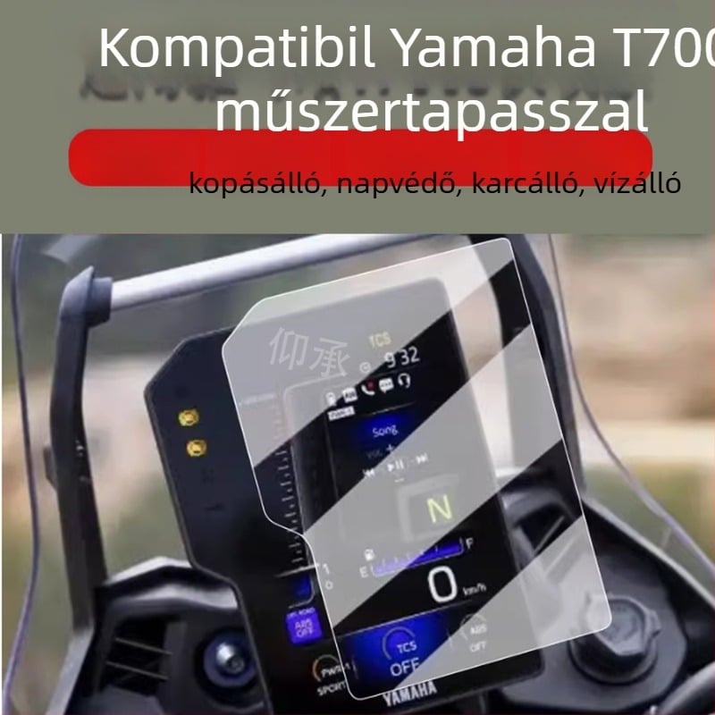 Yamaha T700S műszerfalfilm, Liquid Nano anyag, elülső membrán, HD