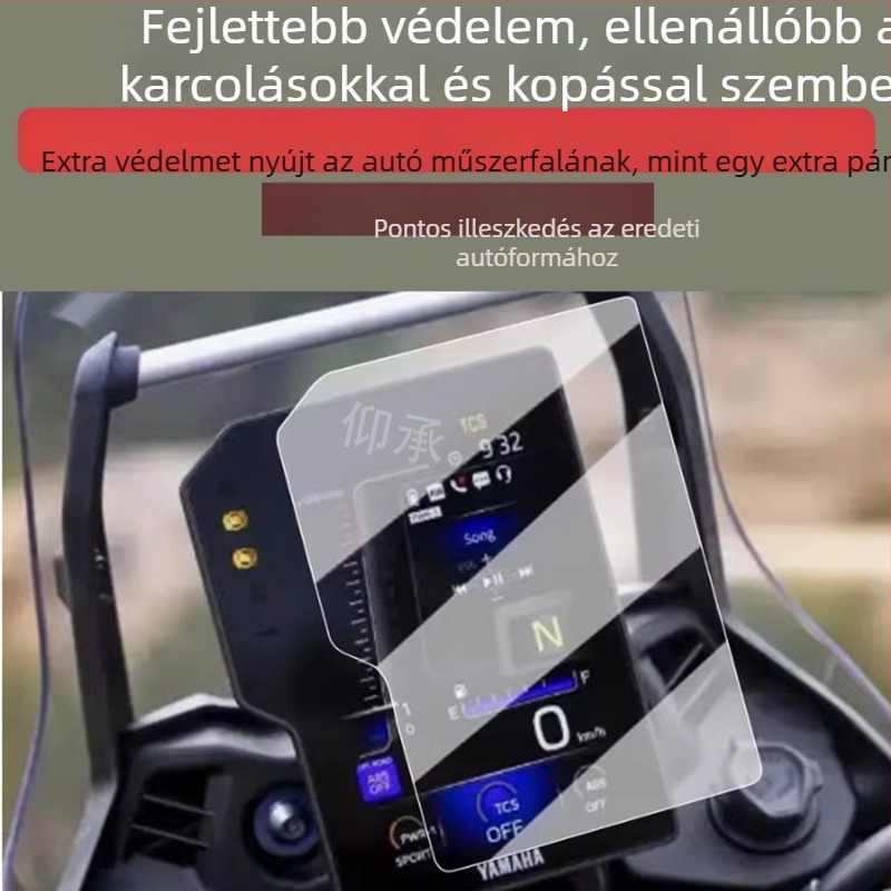 Yamaha T700S műszerfalfilm, Liquid Nano anyag, elülső membrán, HD