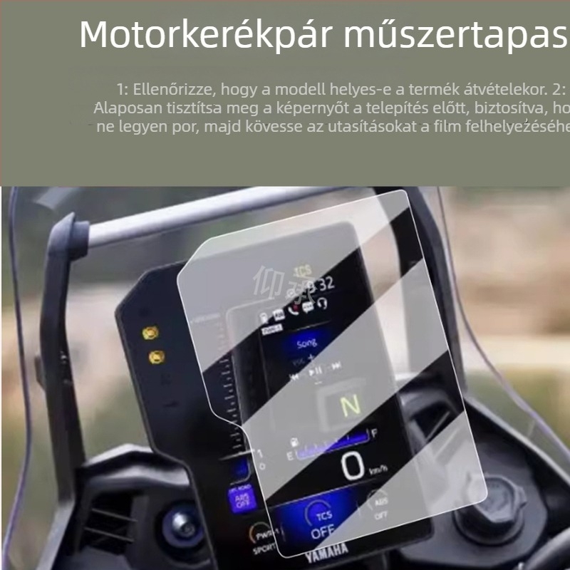 Yamaha T700S műszerfalfilm, Liquid Nano anyag, elülső membrán, HD