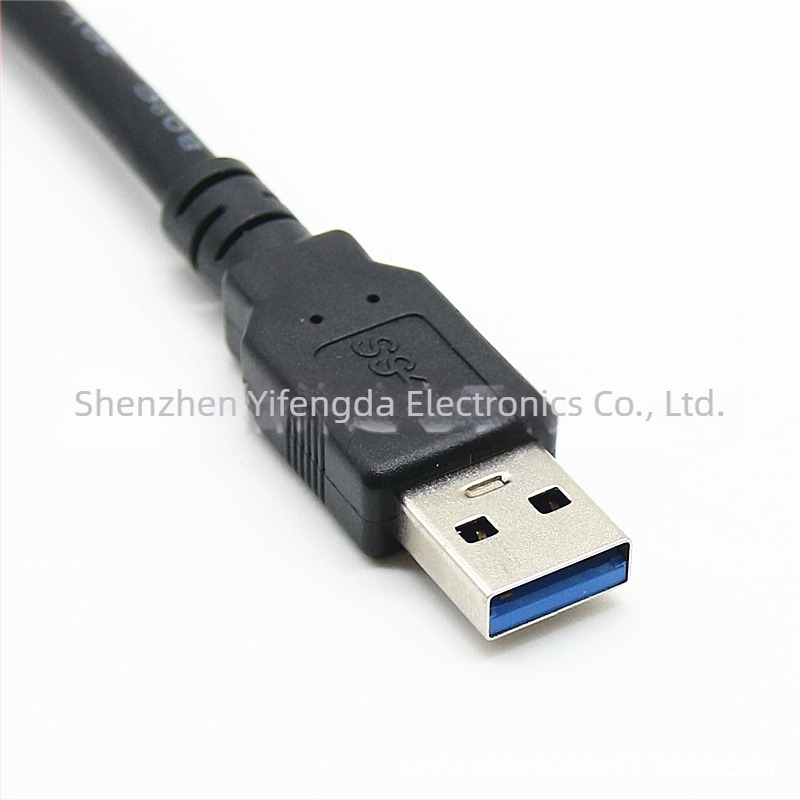 USB 3.0 kétportos adatkábel ABS házzal autó- és motorkerékpár műszerfalhoz