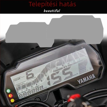 Műszerfalvédő fólia Yamaha R15 V3 / MT-15 / YZF-R125 / MT-125