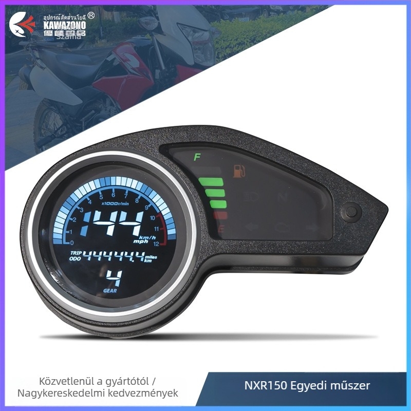 KAWAZONO motorkerékpár műszerfal összeállítása – ABS, 0,4 kg, kompatibilis brazil off-road motorkerékpárokkal