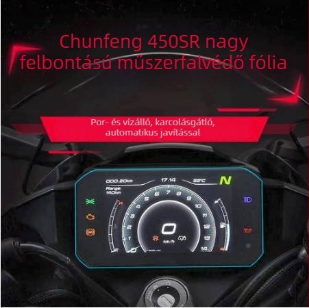 LCD-kijelző védőfólia a Spring Breeze 450SR (22-23) / 250SR (23) műszerfalhoz