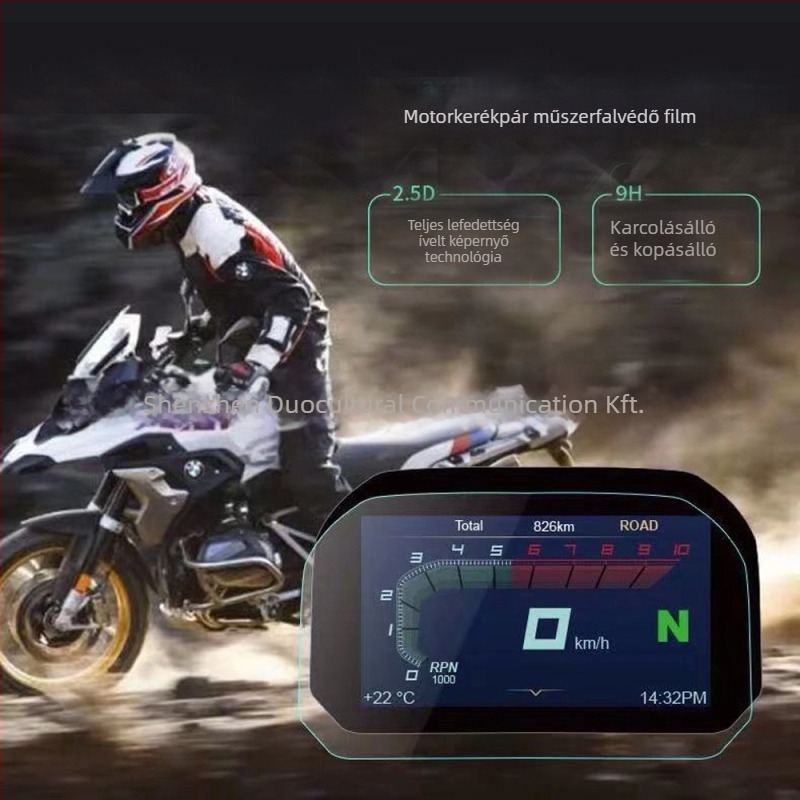 BMW F850GS, F750GS és R1200GS motorkerékpár műszerfal védőfilme — Star Moon Knight