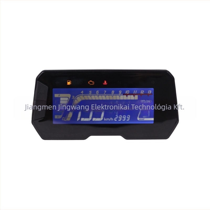 Motorkerékpár digitális LCD műszer, WAVE150, 12V, JG márka, Honda 150 modell, kompatibilis Honda 125-150-tel
