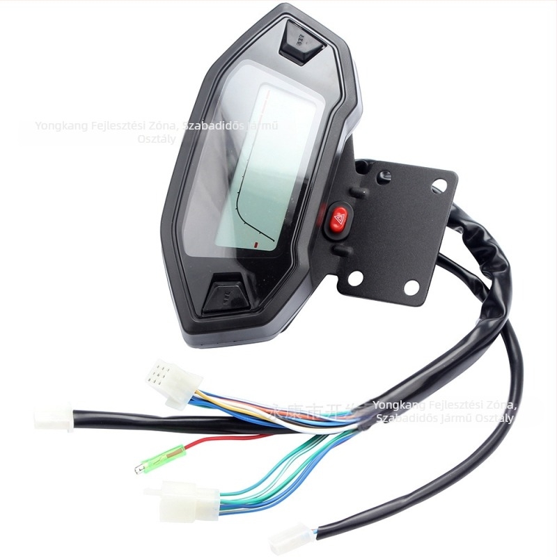 ATV LCD műszerfal 150-250cc-hez — odométer, fokozatjelző és sebességmérő