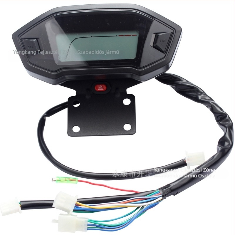 ATV LCD műszerfal 150-250cc-hez — odométer, fokozatjelző és sebességmérő