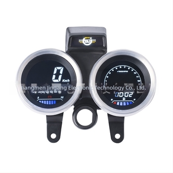 JG GN125-150 Digitális LCD olajszint-indikátor motorkerékpárhoz, 12V