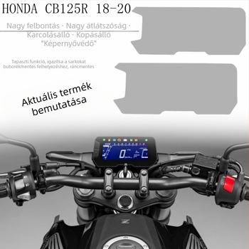Műszerfalvédő fólia Honda CB125R CB150R CB250R CB300R modellhez (2018–2021)
