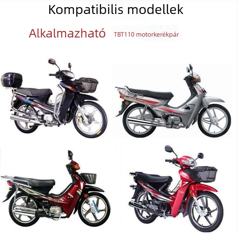 TBT110 Íves motorkerékpár műszerfal-ház, kilométer-óra burkolat, műanyag külső burkolat üvegfedéllel, felső fedél