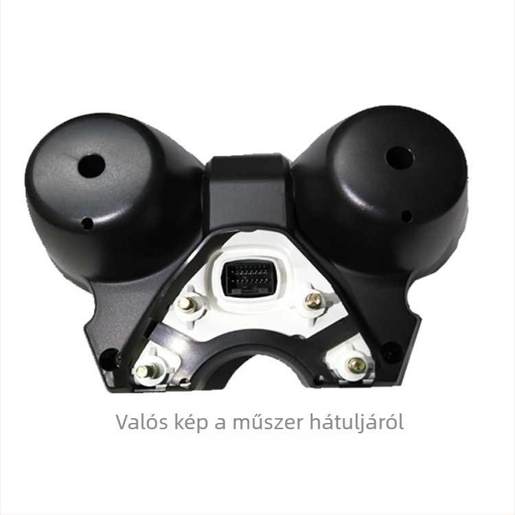 Yamaha YBR250 LCD műszerfal-modul módosító alkatrész – digitális kódmérő és sebességmérő, ABS PP, súly 1.15