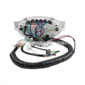 WAVE125-höz készült motorkerékpár LCD digitális műszer, 12V, JG márka