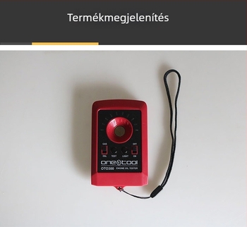 Autóolaj-tesztelő, motorolaj-észlelés, kenőanyag-minőségének elemzője, modell Otc300, márka Otc300