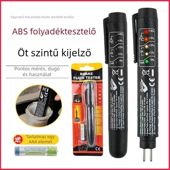 Fékfolyadék olajminőség-detektor - Modell D5-OBFL, 1,5V, -60 °C-tól 60 °C-ig