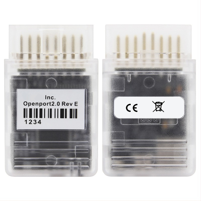 OpenPort 2.0 ECU Flash eszköz — autóhiba detektor, motor diagnosztika, 9-16 V, -20–80 °C