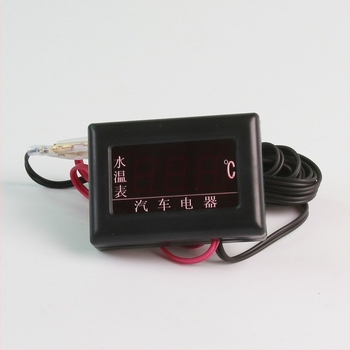 12V/24V univerzális digitális vízhőmérő kijelző járművekhez és gépekhez