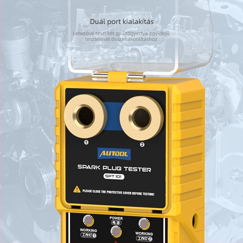 AUTOOL SPT101 Gyújtógyertya detektor – 110/220 V, gyújtórendszer diagnosztika