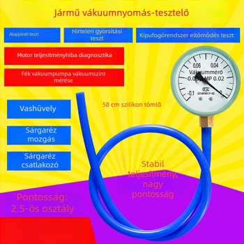 Autóipari vákuumnyomás-mérő és vákuumteszter pozitív és negatív nyomás tesztelésére