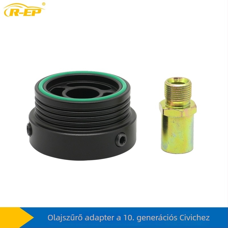 R-EP XH-JT023 olajnyomás-mérő szenzor adapter és olajszűrő alap Honda Civic, GT86 és Jade modellvekhez