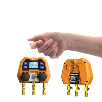 Jingchuang DMG-4B Digitális hűtőközeg-mérő autóklímához, elektronikus nyomásmérő