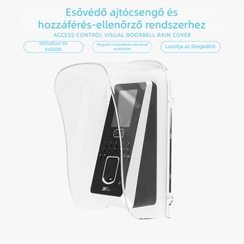 Xface600 arcfelismeréshez tervezett esővédő burkolat kültéri hozzáférés-vezérlőhöz (U200) – 1000 tárhely, USB/IP/COM, 315 MHz, ujjlenyomat-azonosítás