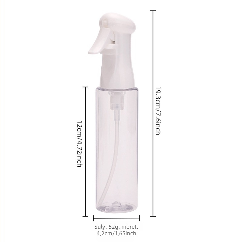 Hengtong mini hajspray üveg, kompakt hordozható permetező, kapacitás 80/100/130 ml