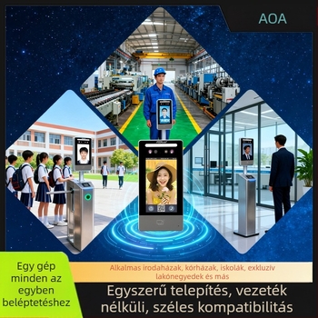 Face Recognition Access Control All-in-One egység, DK70, 50‑rekordos tárhely, 24V tárgy, LCD videókaputelefon, támogatja az arcfelismerést, ujjlenyomat, IC-kártya és mobilalkalmazás